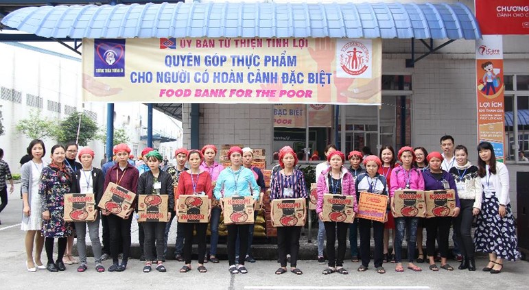 Ngân hàng thực phẩm cho người có hoàn cảnh đặc biệt 2018